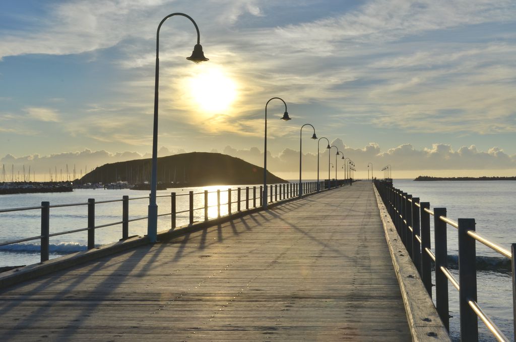 Pier in Coffs Harbour Australia